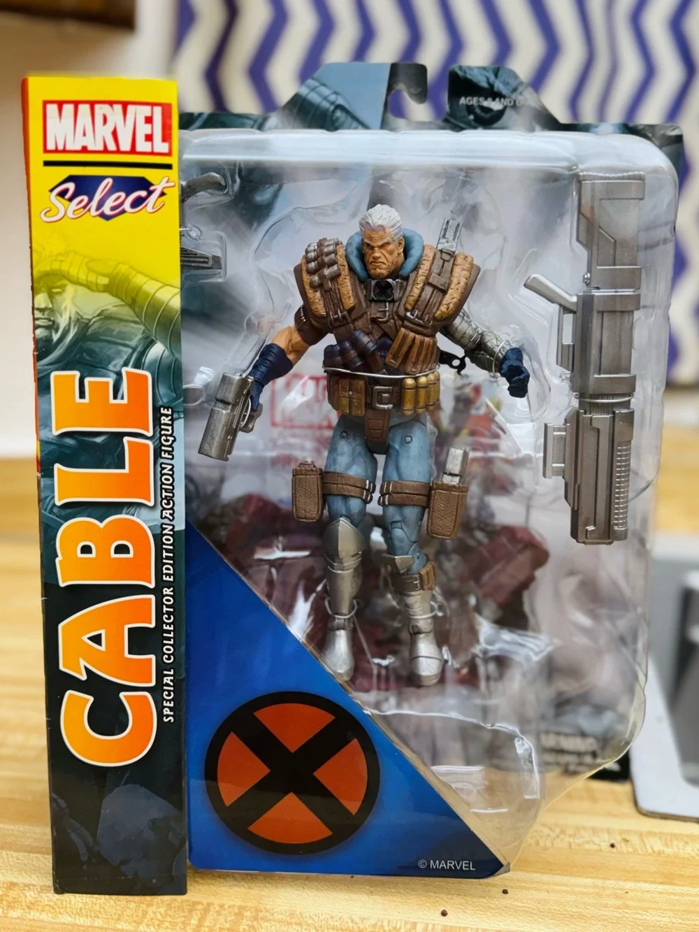 NWT Marvel Special Collector Edition « Cable «  action figure VTG, sealed!